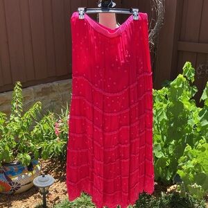 Johnny Was Maxi Skirt